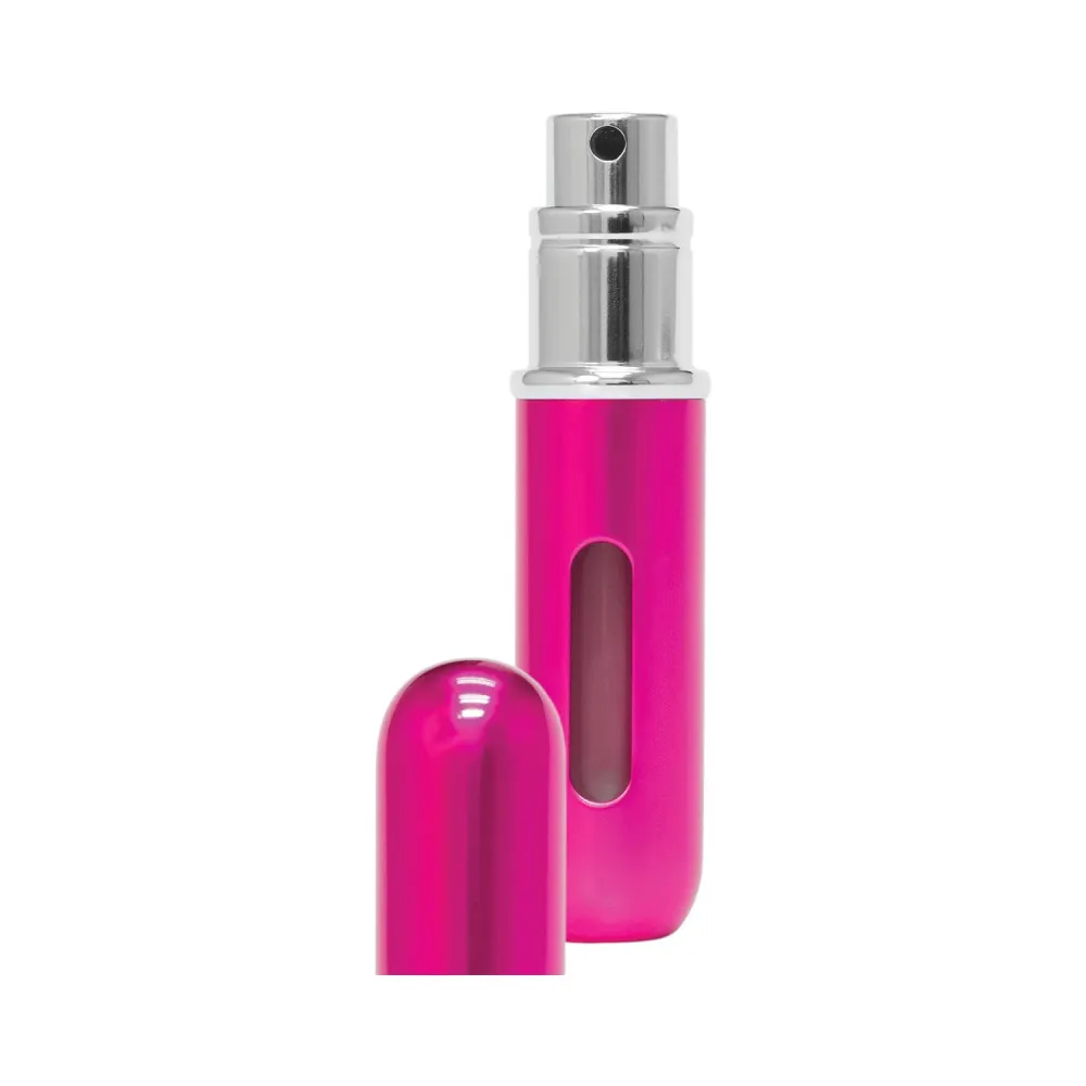Classic plniteľný rozprašovač parfémov Hot Pink 5 ml 5 ml sýto ružová