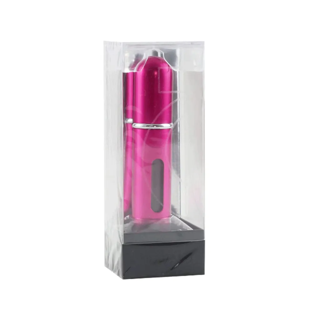 Classic plniteľný rozprašovač parfémov Hot Pink 5 ml 5 ml sýto ružová