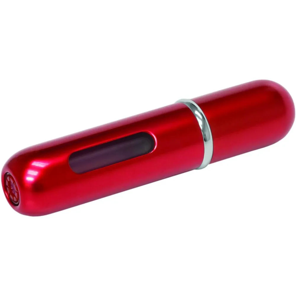 Classic plniteľný rozprašovač parfémov Red 5 ml 5 ml červená