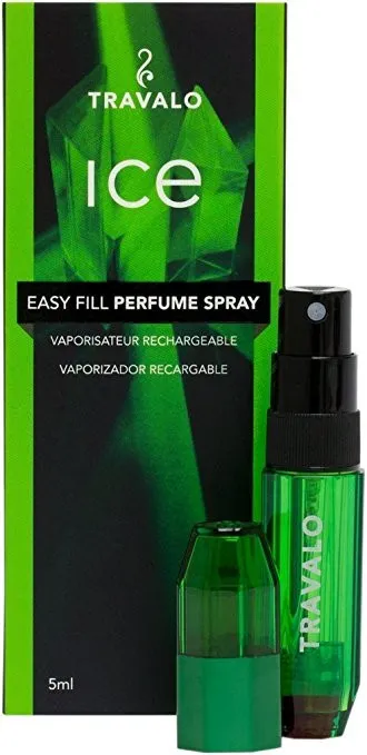 Perfume Pod Ice plniteľný rozprašovač parfumov Green 5 ml 5 ml zelená