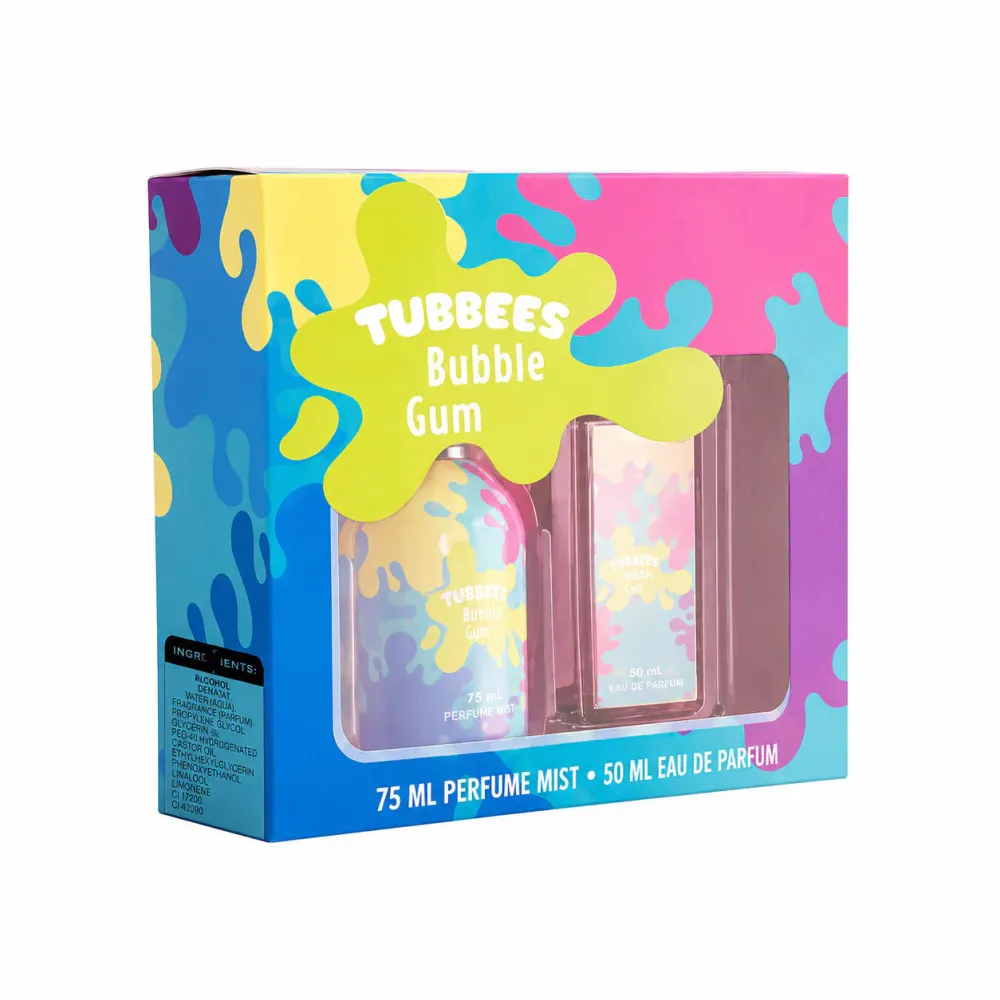 Tubbees Bubble Gum 50 ml + telový sprej parfumovaná voda unisex 75 ml