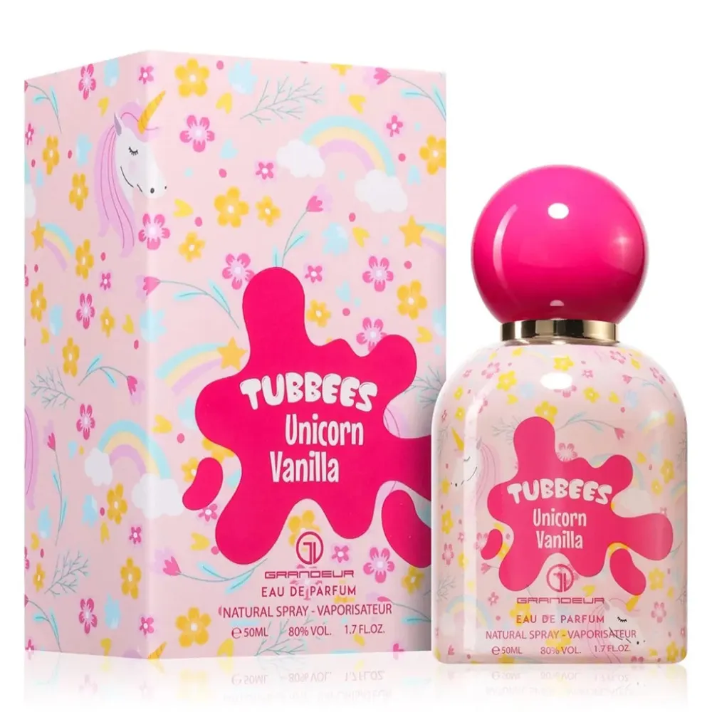 Tubbees Unicorn Vanilla 50 ml + telový sprej parfumovaná voda pre ženy 75 ml