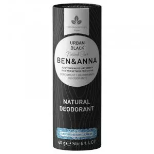 Ben & Anna Tuhý dezodorant (40 g) - Urban Black