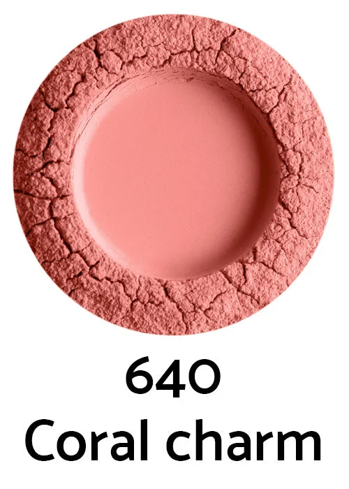 Uoga Uoga Minerálna sypká lícenka s jantárom (5 g) 6435 Peachy - prirodzené zvýraznenie líc v 3 odtieňoch