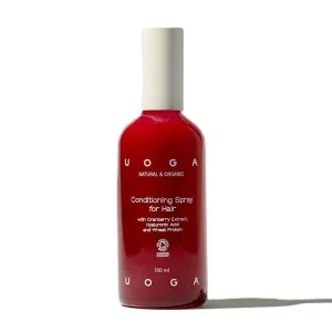 Uoga Uoga Regeneračný kondicionér v spreji s brusnicami a BIO proteínom (100 ml) - pre ľahké rozčesávanie a lesk vlasov