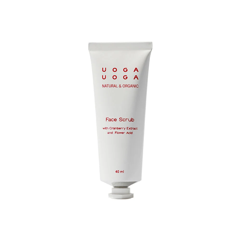 Uoga Uoga Regeneračný pleťový peeling s brusnicami (40 ml) - pre hladšiu a rozjasnenú pokožku
