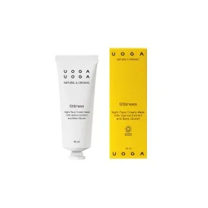 Uoga Uoga Vyživujúca nočná pleťová maska Stillness BIO (40 ml) - s intenzívnym hydratačným účinkom