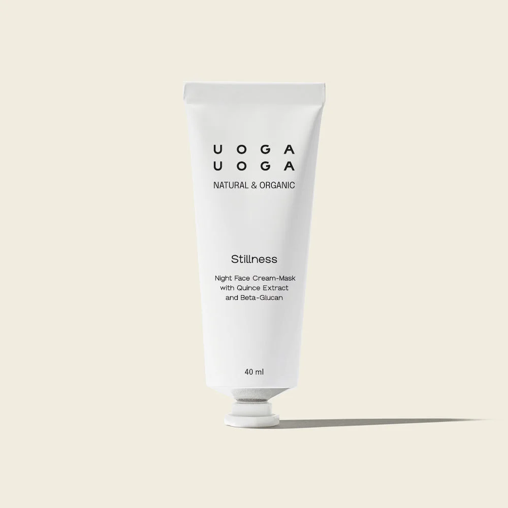 Uoga Uoga Vyživujúca nočná pleťová maska Stillness BIO (40 ml) - s intenzívnym hydratačným účinkom