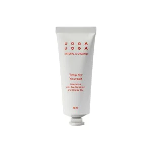 Uoga Uoga Vyživujúci pleťový peeling Time for Yourself s rakytníkom (40 ml) - s olejom zo sladkého pomaranča