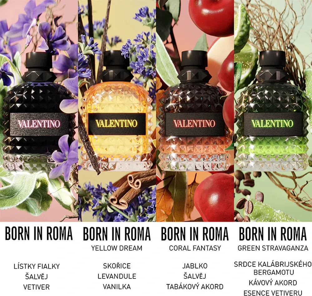 Uomo Born In Roma Coral Fantasy toaletná voda pre mužov 50 ml