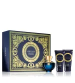 Dylan Blue Pour Femme darčeková sada pre ženy parfumovaná voda 50 ml + telové mlieko 50 ml + sprchový gél 50 ml 50 ml + tělové mléko 50 ml + sprchový gel 50 ml