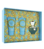 Dylan Turquoise darčeková sada pre ženy toaletná voda 50 ml + sprchový gél 50 ml + telové mlieko 50 ml 50 ml + sprchový gel 50 ml + tělové mléko 50 ml