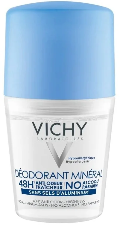 48h minerálny dezodorant roll-on 50 ml