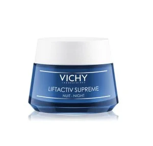 Vichy Liftactiv Supreme nočný spevňujúci a protivráskový krém s liftingovým efektom