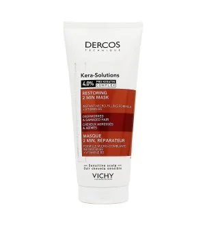 Vichy Dercos Kera-Solutions Restoring 2 Min Mask obnovujúca maska na suché a poškodené vlasy