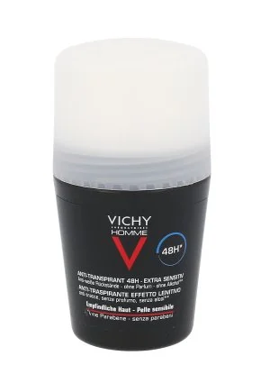 Vichy Homme Anti-Perspirant 48H Extra Sensitive roll-on antiperspirant pre citlivú pokožku pre mužov