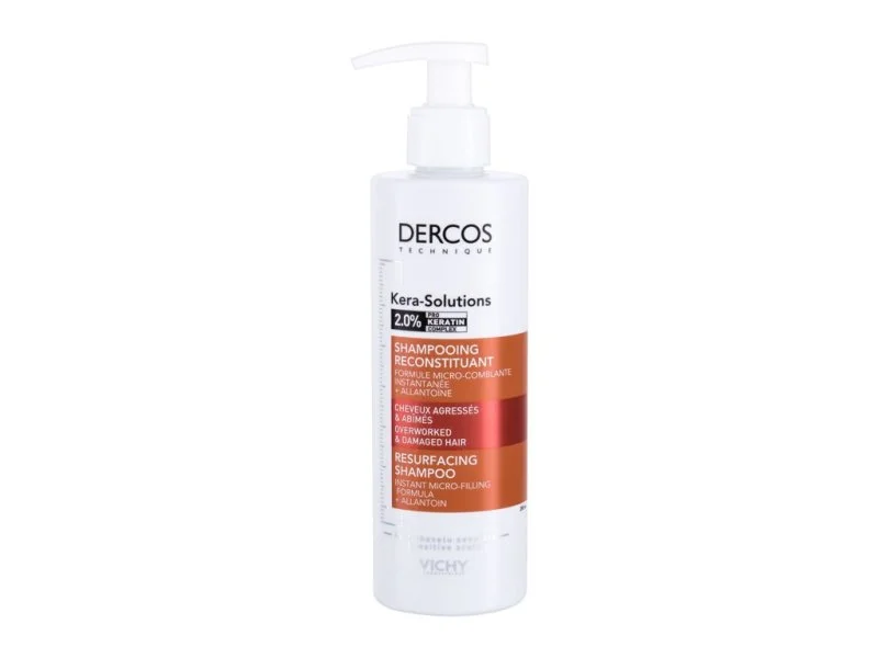 Dercos Kera-Solutions šampón pre suché a poškodené vlasy 250 ml