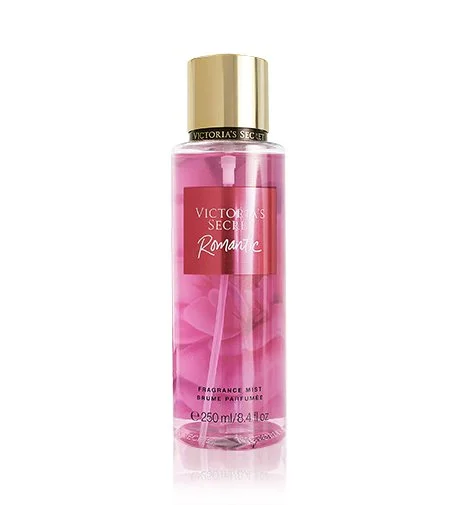 Romantic telový sprej pre ženy 250 ml