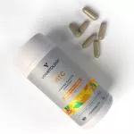 Vegetology Vitamín C 500 mg a bioflavonoidy na podporu imunity, 60 kapsúl