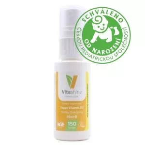 Vegetology Vitashine Vitamín D3 sprej 1000 iu, 20 ml
