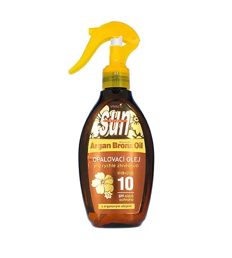 SUN Argan Oil opaľovací olej s arganovým olejom SPF 10 200 ml