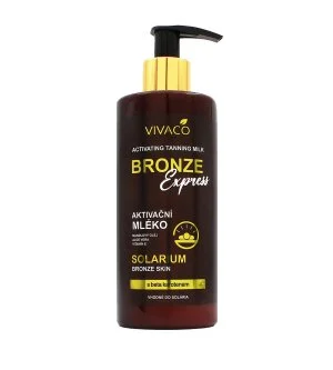 Vivaco Bronze Express aktivačné mlieko do solária