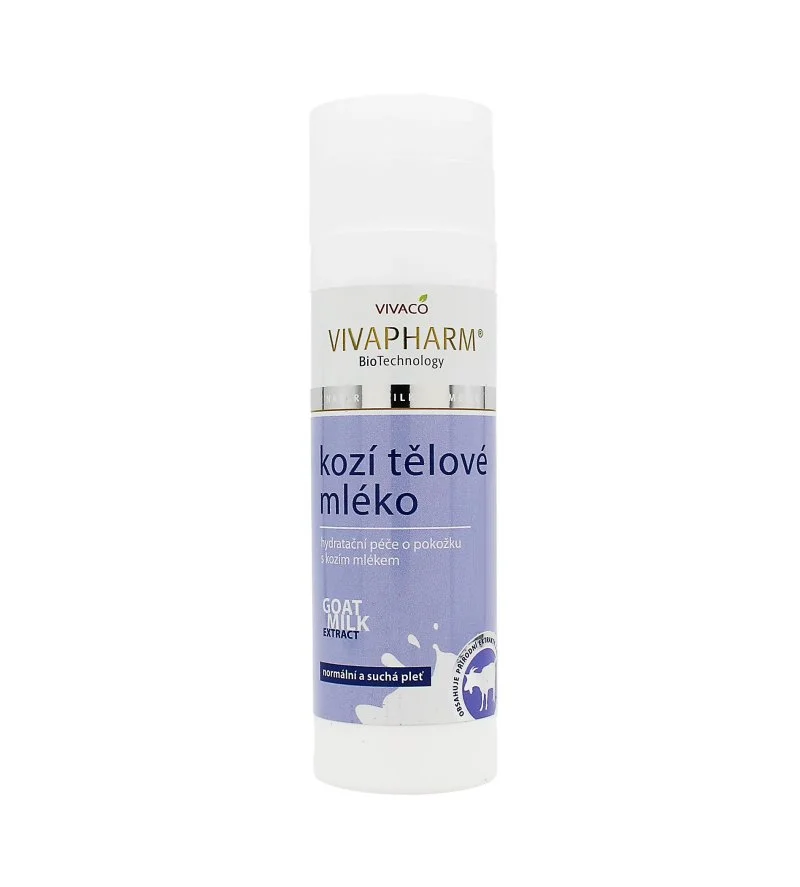VivaPharm telové mlieko s kozím mliekom 200 ml