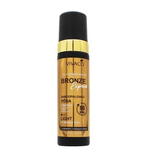 Vivaco Bronze Express Light samoopaľovacia pena