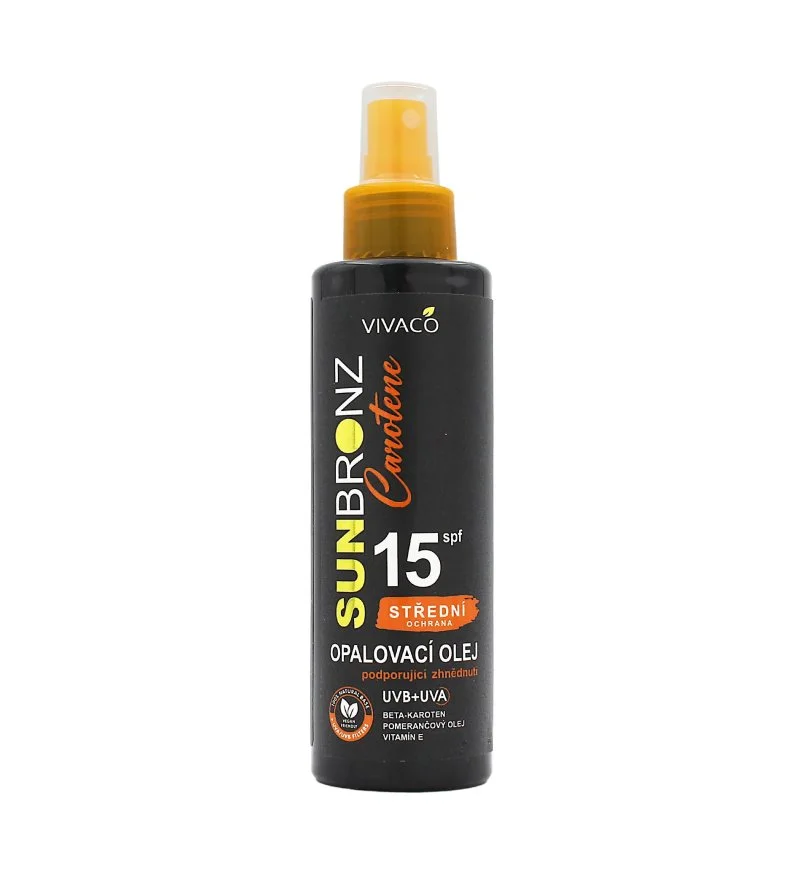 Sun Bronz Carotene opaľovací olej SPF 15 150 ml