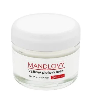 Vivaco Body Tip mandľový výživný pleťový krém pre suchú a citlivú pleť