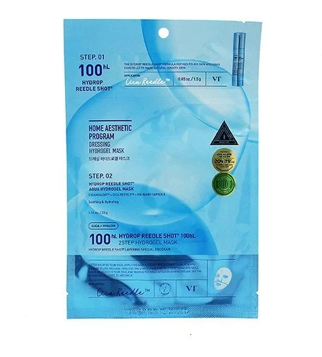 Hydrop Reedle Shot 100hL 2-Step Mask dvojfázová hydratačná maska s mikroihličkovým sérom 33g+1,5g