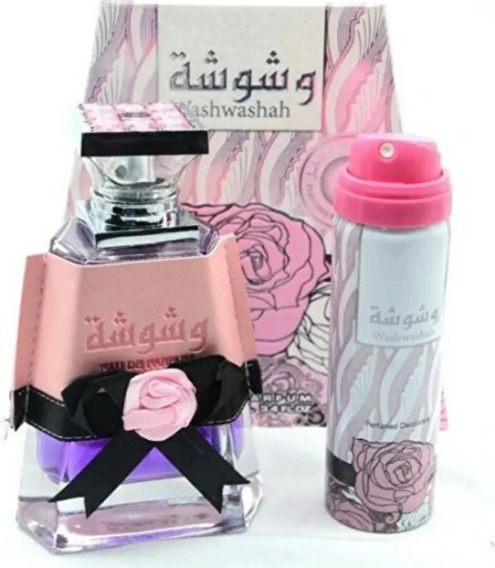 Washwashah 100 ml + DEO v spreji parfumovaná voda pre ženy 75 ml