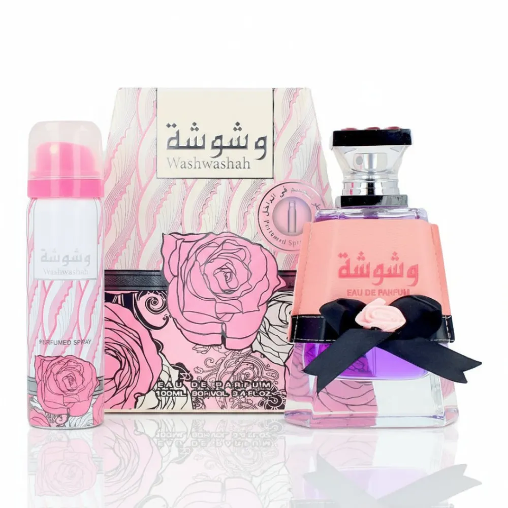 Washwashah 100 ml + DEO v spreji parfumovaná voda pre ženy 75 ml