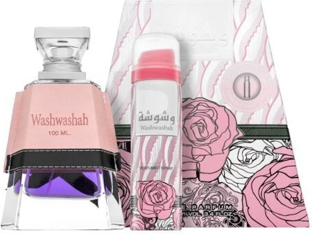 Washwashah 100 ml + DEO v spreji parfumovaná voda pre ženy 75 ml