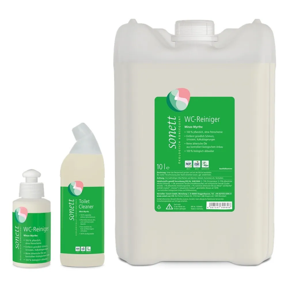 Sonett Čistiaci prostriedok na toalety mäta - myrta 750 ml