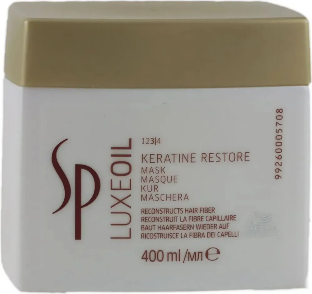 Professionals SP LuxeOil Keratin Restore Mask vyživujúca maska na vlasy 400 ml
