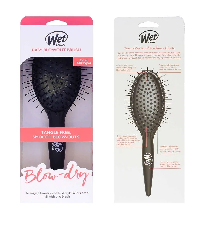 Easy Blow Out Brush kefa na vlasy