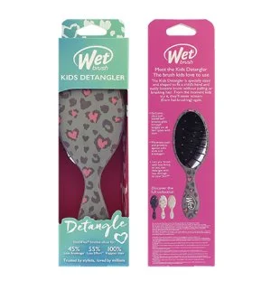 Wet Brush Kids Detangler kefa na vlasy Leopard