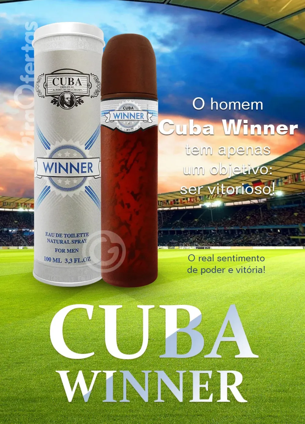 Winner toaletná voda pre mužov 100 ml