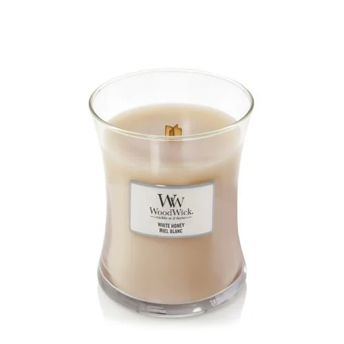 White Honey vonná sviečka s dreveným knôtom 275 g