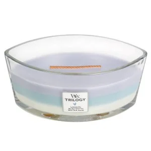 WoodWick Calming Retreat vonná sviečka s dreveným knôtom 453,6 g