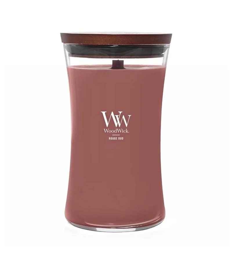 Rouge Oud vonná sviečka s dreveným knôtom 609,5 g