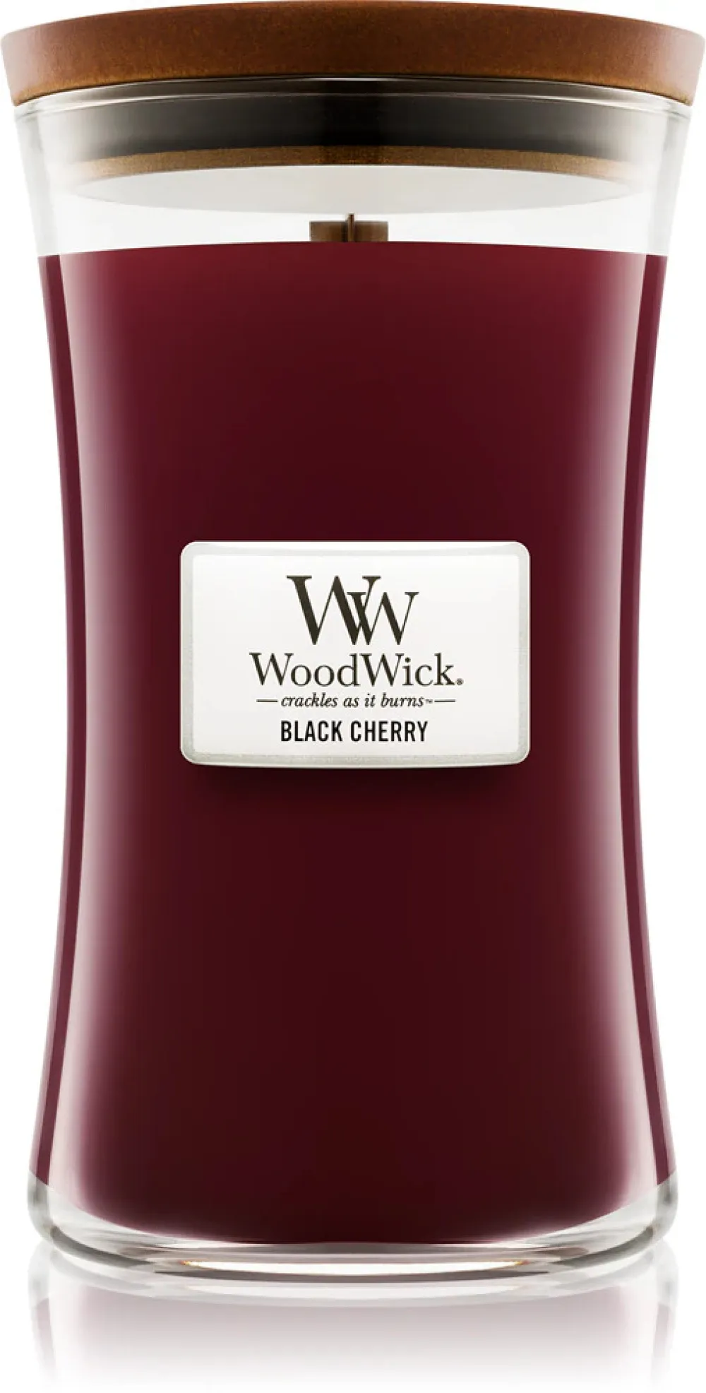 Black Cherry vonná sviečka s dreveným knôtom 275 g