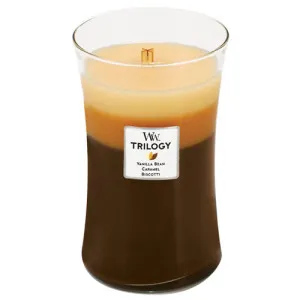 WoodWick Café Sweets vonná sviečka s dreveným knôtom 609,5 g