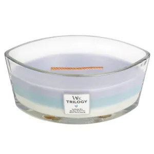 WoodWick Calming Retreat vonná sviečka s dreveným knôtom 453,6 g