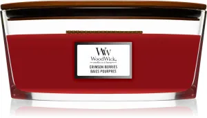 WoodWick Crimson Berries vonná sviečka s dreveným knôtom 453,6 g