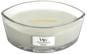 WoodWick Fireside vonná sviečka s dreveným knôtom 453,6 g