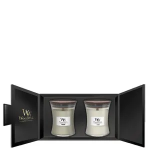 WoodWick Fireside, Linen darčeková sada