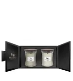 Fireside, Linen darčeková sada WoodWick Fireside, Linen dárková sada