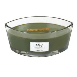 WoodWick Frasier Fir vonná sviečka s dreveným knôtom 453,6 g
